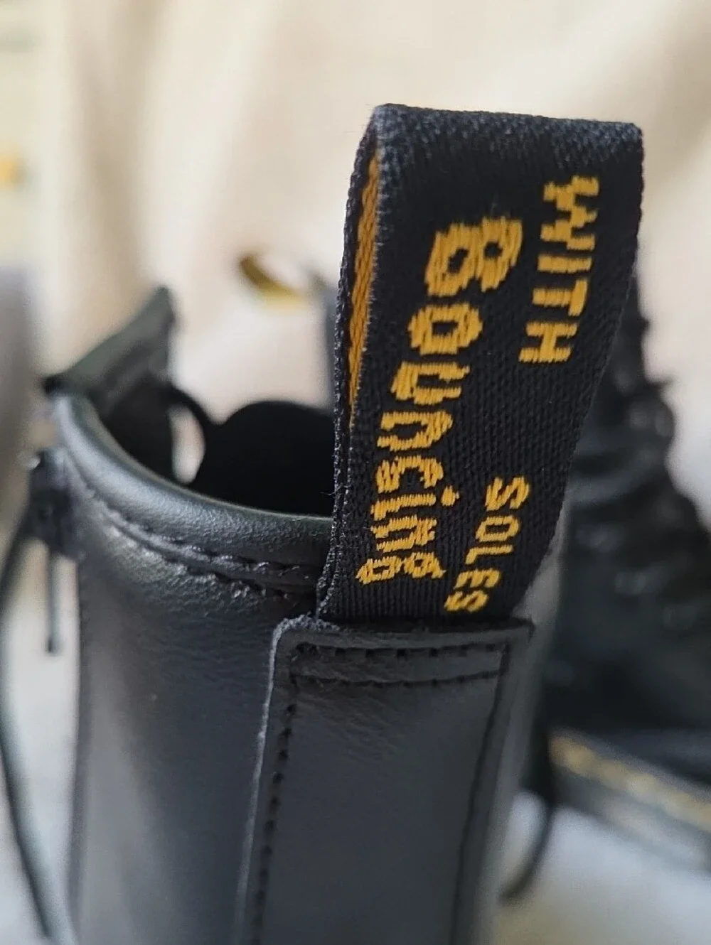 Doc Martens. Dr. Martens Black Zavala Boots- Girls Size 3 🖤💛